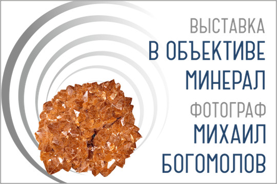 ВЫСТАВКА «В объективе минерал. Фотограф Михаил Богомолов»