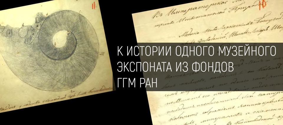 К истории одного музейного экспоната из фондов Государственного геологического музея им. В.И. Вернадского РАН